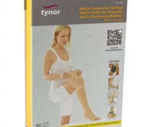 TYNOR MEDICAL COMPRESSION STOCKINGS KNEE HIGH - I 67 XXL