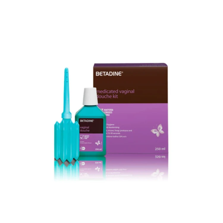 Betadine Vaginal Douche Kit 250 Ml