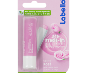 LABELLO SOFT ROSE lip balm 4.8gm