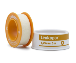 LEUKOPOR SURGTAPE  1.25CMX5M 02471