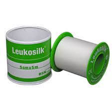 LEUKOSILK 5.00 X 5M  (01024)