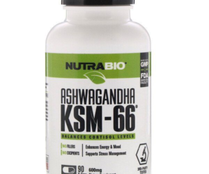 NUTRABIO KSM-66 Ashwaghandha 90 Cap