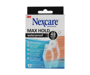 NEXCARE 3M MAX HOLH Waterproof 48hr 12 pcs / N0612ASMN