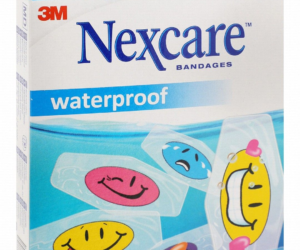 NEXCARE 3M TATTOO happy faces Waterproof 10 pcs / N0610NAKDMN