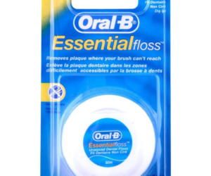 OB Oral B Essential Unwxed Floss 50m