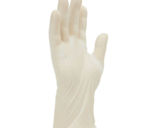 DELUXE VINYL POWDE FREE GLOVES S 100 pcs