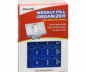 ACU-LIFE WEEKLY PILL ORGANIZER 128 B/W