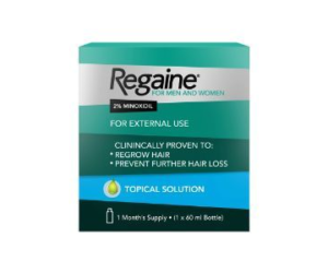 REGAINE TOPICAL 2% SOLUTION 60ML
