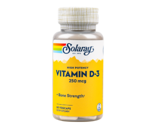 SOLARAY Vitamin D3 250mcg 60cap