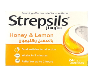 STREPSILS HONEY & LEMON 24 LOZ.