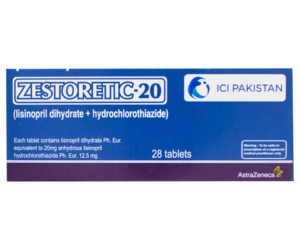 ZESTORETIC 20MG 28'TABS
