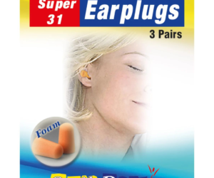 Qwik Doze Foam Ear Plugs - 3 pairs