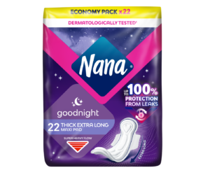 NANA MAXI GOODNIGHT WINGS 22 Pcs