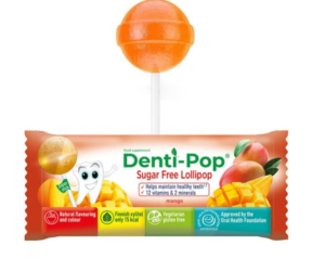 Denti Pop Mango lollipop Vit C + D 6g