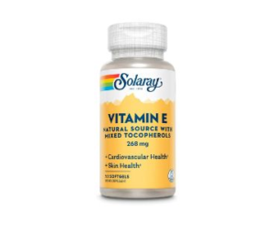 SOLARAY Vitamin E 268mg - 400 iu 50 Softgels