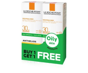 LA ROCHE POSAY ANTHELIOS ANTI-SHINE CR SPF 50+ 50ML Green OFFER 1+1