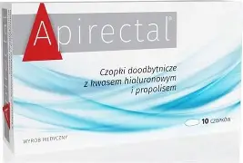 APIRECTAL Supp with Hyaluronic Acid & Propolis 20g