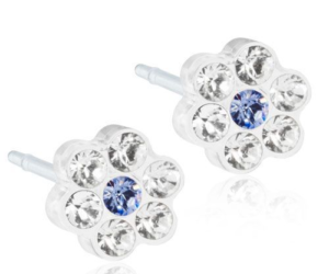 BLOMDAHL -13 - MP Daisy 5 mm, Crystal/Sapphire