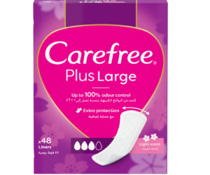 CAREFREE Plus Large 48 PCS