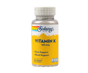 SOLARAY Vitamin K 100 mcg 100 tablets