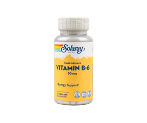 SOLARAY Vitamin B-6 100 mg 50 vegcaps