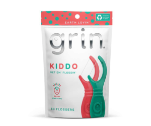 GRAIN Grin Kiddo White 80 Flossers