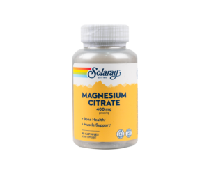 SOLARAY MAGNESIUM Citrate 90 Cap