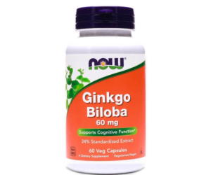 NOW Ginko Biloba 60 veg caps