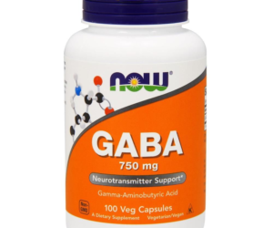 NOW GABA 750mg 100 Veg Cap