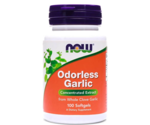NOW Odorless Garlic 100 Softgels