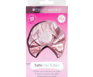 BW Satin Hair Turban