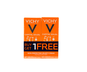 VICHY CAPITAL SOLEIL 50+ VALVET TOUCH CR 40ML SV0245 - Offer 1+1