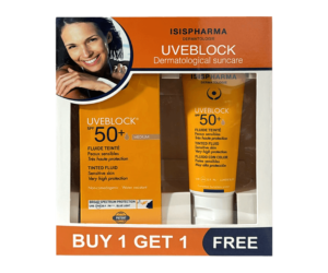 ISIS UVBlock Offer SPF 50 TT Medium Fluid 1+1