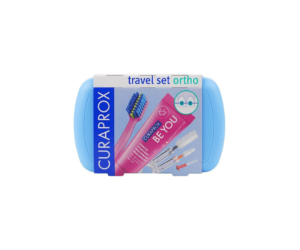 CURAPROX TRAVEL SET Ortho Blue
