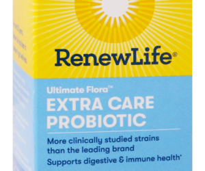 RL RenewLife Ultimate Flora Extra Care Digestive Probiotic 50 Billion 30 v cap