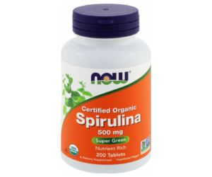NOW Spirulina 500mg 200tab