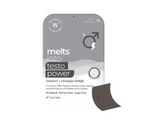 WB Melts Into Testo Power 30 Oral Thin Strips