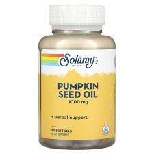 SOLARAY Pumpkin Seed Oil 1000mg 90 cap