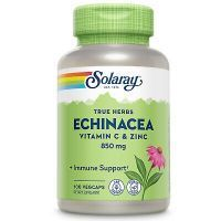 SOLARAY Echinacea vit C & zinc100cap