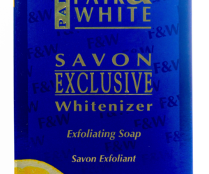 Fair & White Exclusive Whitenizer Vitamin C Exfoliating Soap Bar 200g Blue