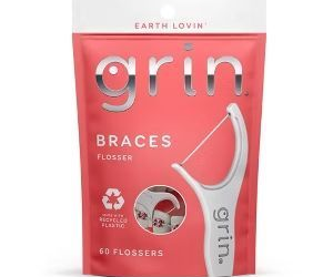 GRAIN Grin Braces pnk 60 Flossers