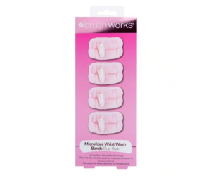 BW Microfiber Wrist Wash Bands 2 pairs