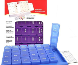 ACU-LIFE WEEKLY PILL ORGANIZER Large