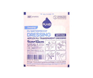 Plaid Dressing waterproof 10x9cm 1pc