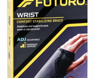 FUTURO 10770EN-REV.SPLINT WRISTBRACE ADJ. BLACK & GREY