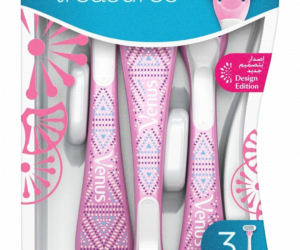 VENUS Treasures Pnk 3 Dispo Razors