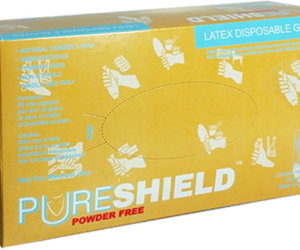 Pure Shield GLOVES LATEX DISPOSABLE SMALL 100 Medi-Pro