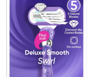 VENUS DELUXE SWIRL 5 dispo razors Pruple