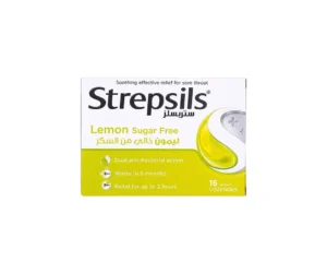Strepsils Lemon (Sugar Free) 16 Loz.