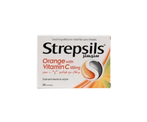 Strepsils Orange & V-C 24 Loz